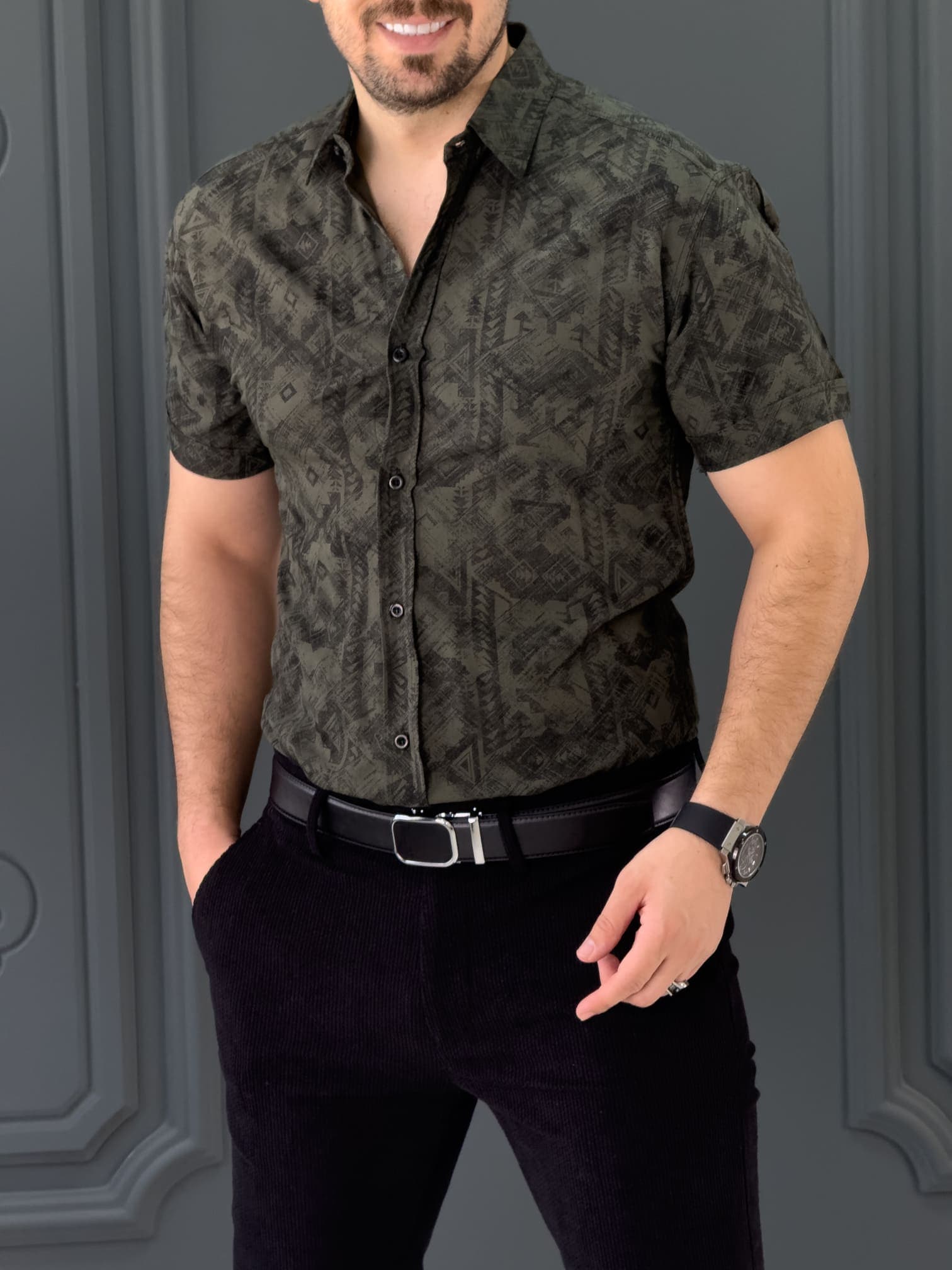 پیراهن 031608 VICO سبز