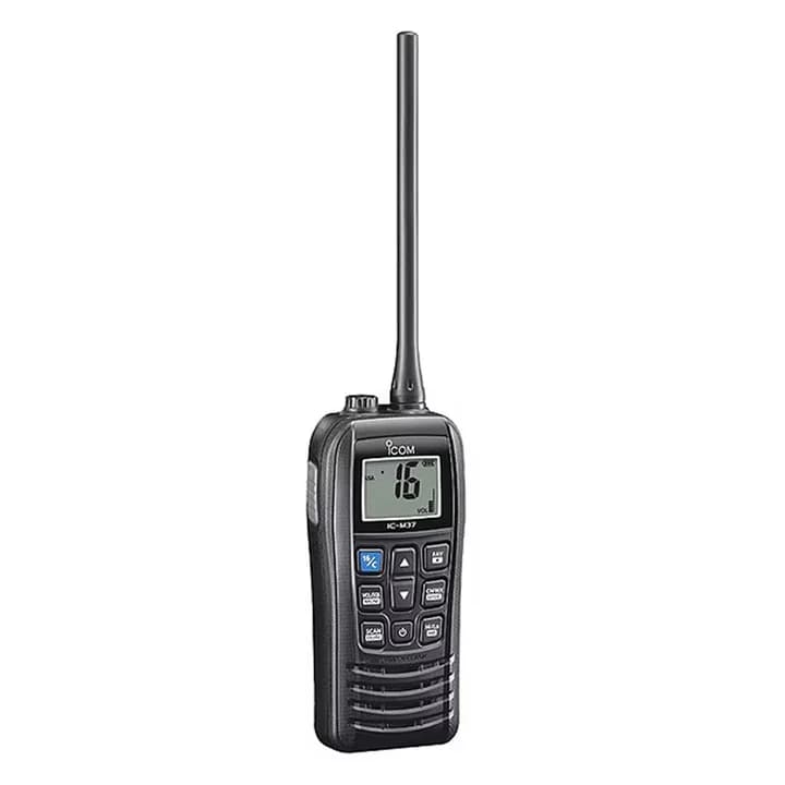 بیسیم دستی دریایی ساخت ژاپن ICOM IC-M37 VHF Marine Floating Handheld Radio | 6 Watt