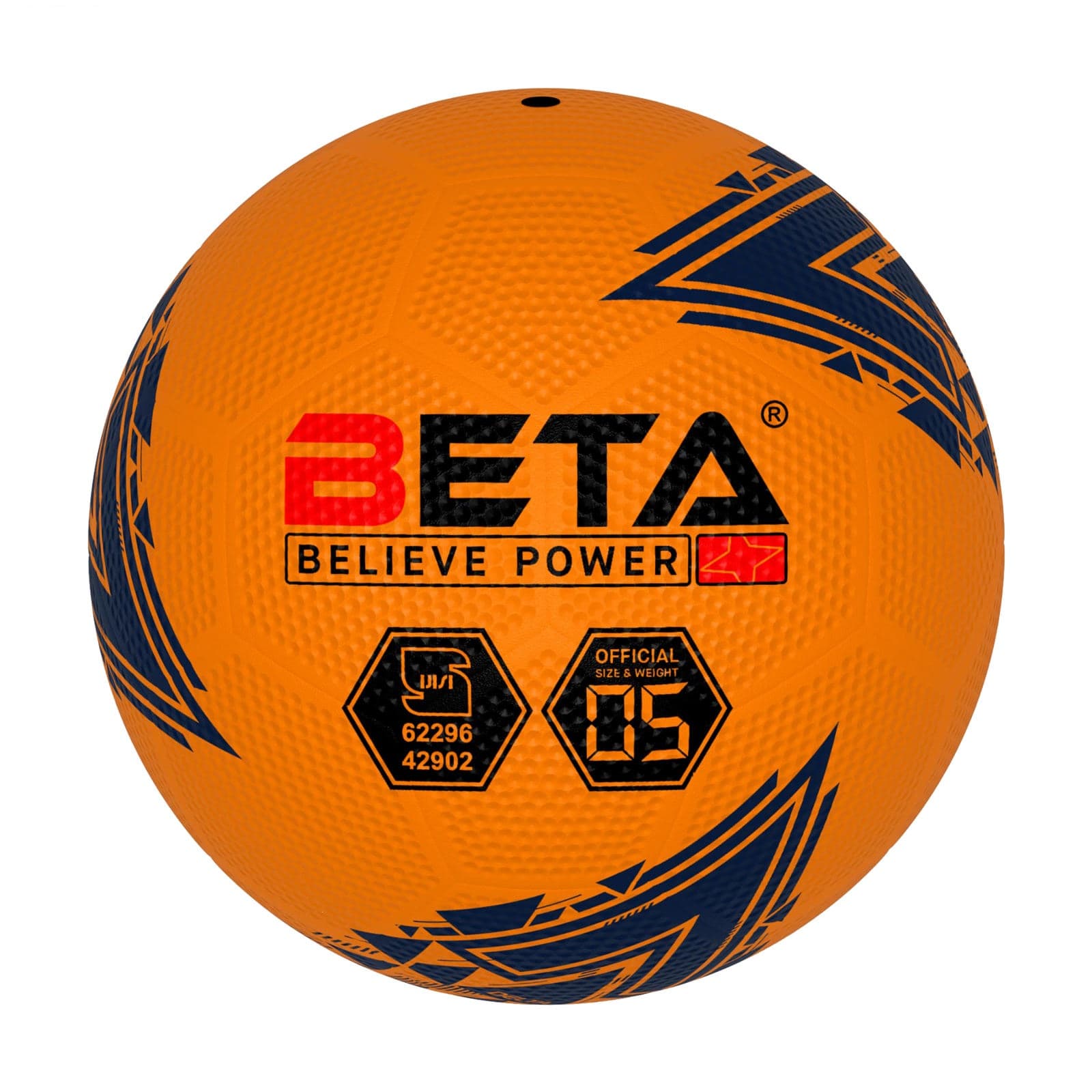 توپ فوتبال لاستیکی بتا سایز 4 (Beta Football Ball) — تصویر ۲