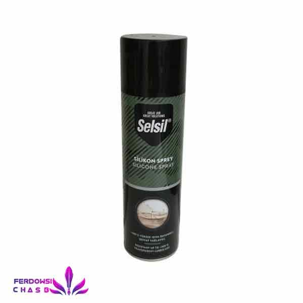 اسپری سیلیکون سلسیل (Selsil) 500 میلی لیتر Sel Sil Silicone Spray