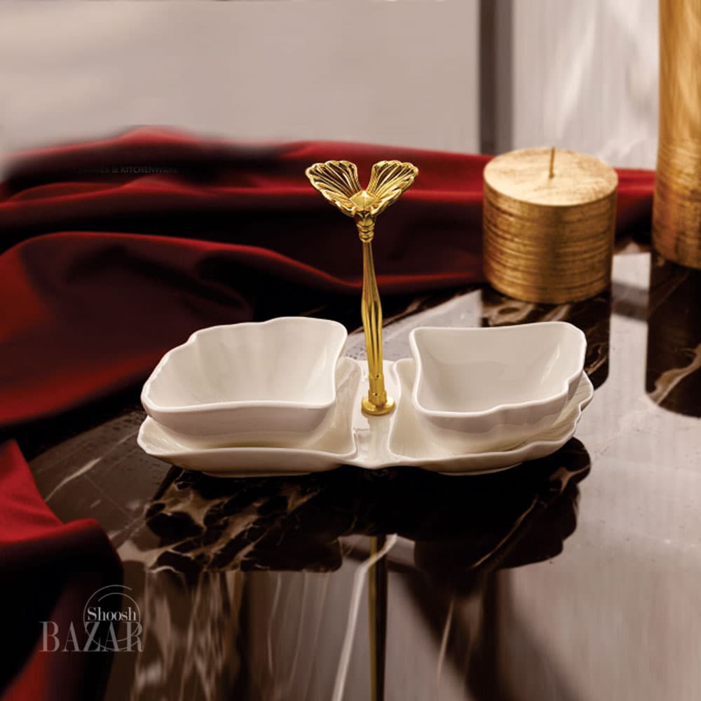 اردوخوری بی وی کی مدل 2 خانه طرح پروانه کد 677122