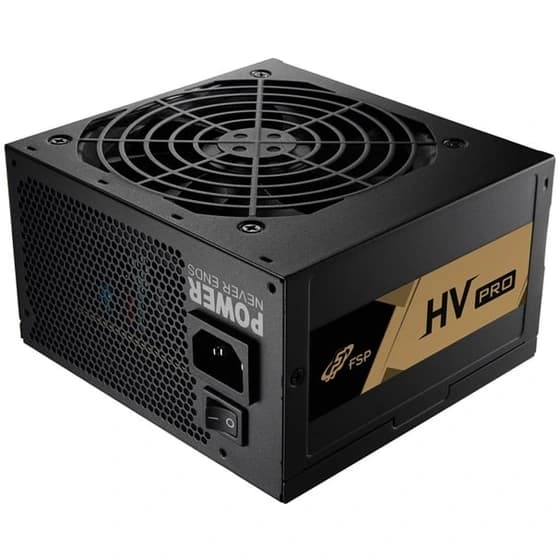مبنع تغذیه کامپیوتر اف اس پی مدل HV Pro 80 Plus White توان 650 وات کارکرده