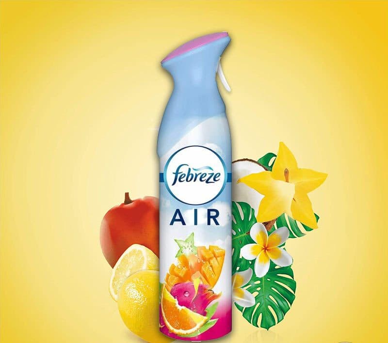 اسپری خوشبو کننده هوای فبرز Febreze fruity tropics تولید آلمان 300 میل — تصویر ۲