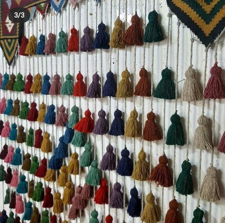 سردری گلیمی پشمی کد 10376 — تصویر ۲
