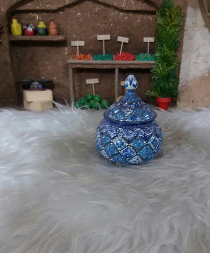 قندان میناکاری کد 10302 — تصویر ۲