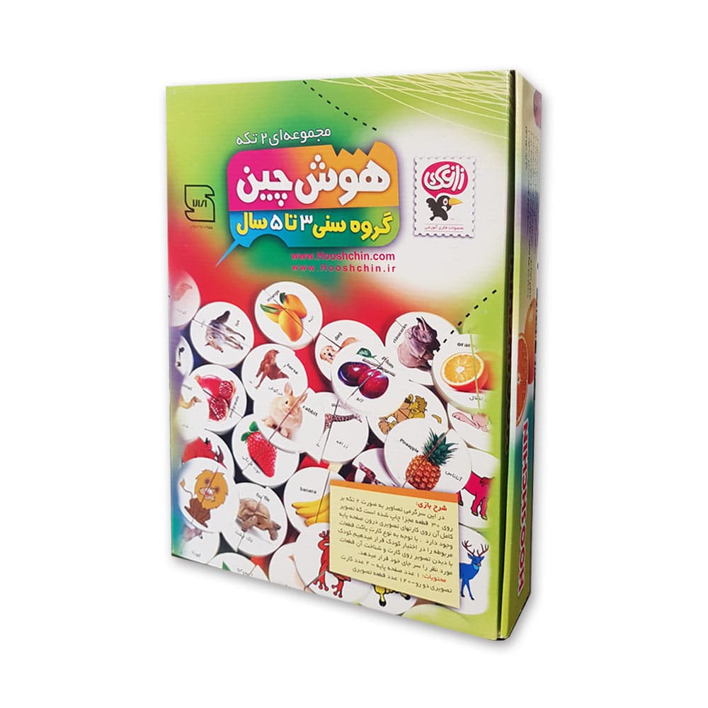 بازی آموزشی هوش چین دو تکه زاغک