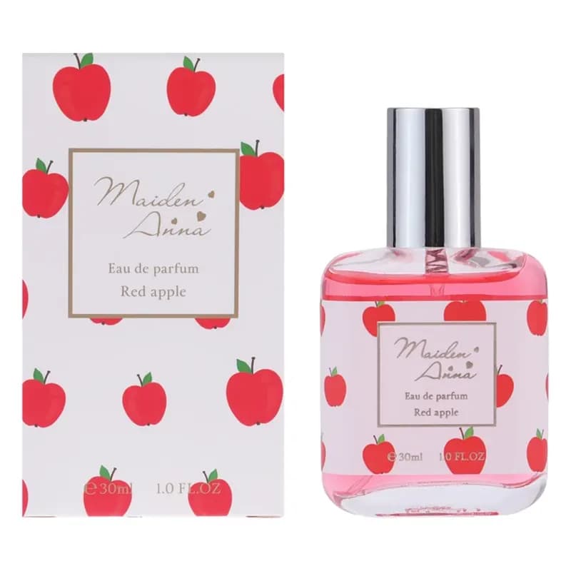 عطر بیکینی میدن آنا مدل Red apple رایحه خنک و میوه ای شیرین