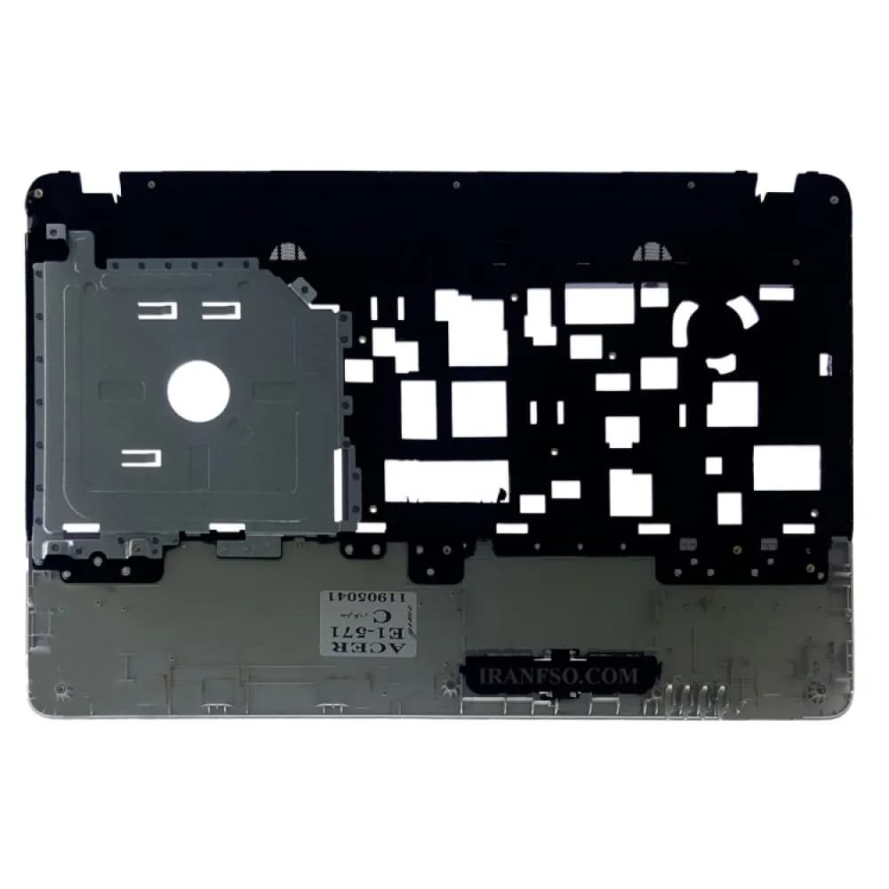 قاب کنار کیبرد لپ تاپ ایسر Aspire E1-571_E1-531 مشکی-نقره ای — تصویر ۲
