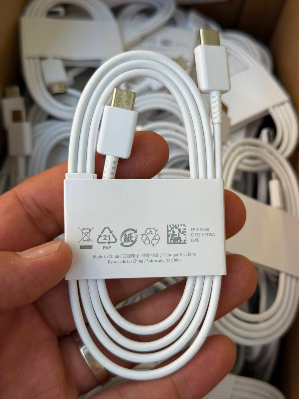 کابل شارژ اورجینال سامسونگ مدل S22