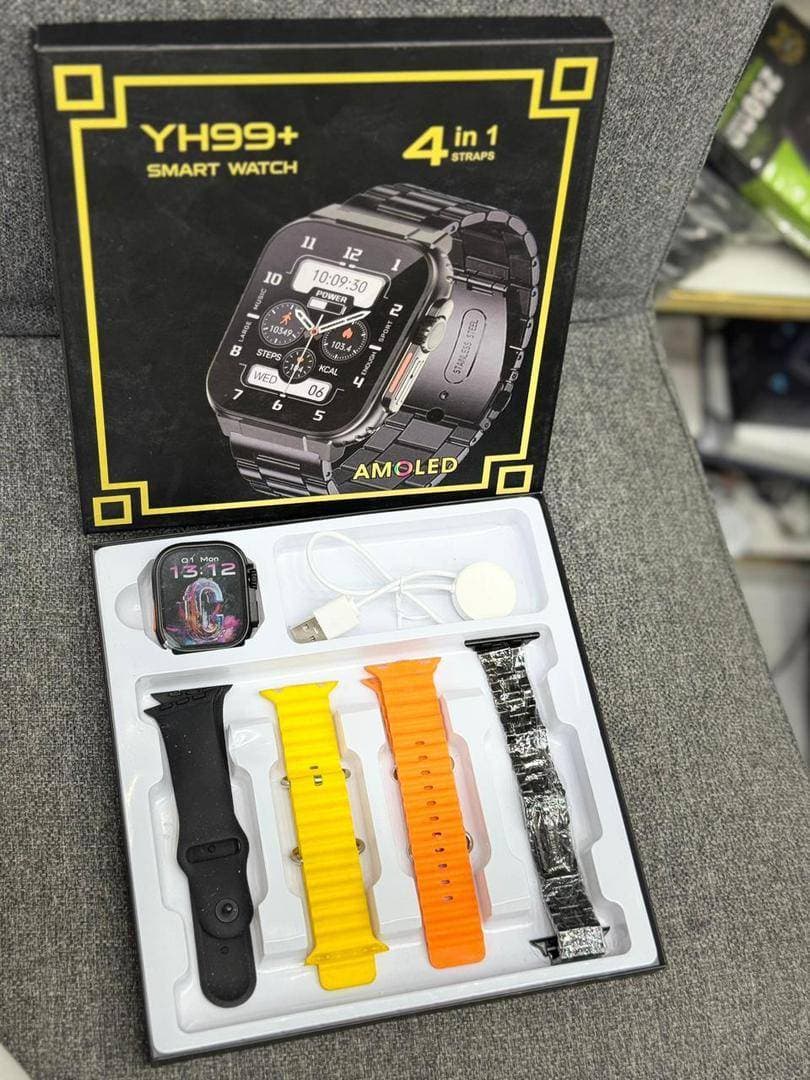 ساعت هوشمند + SMART WATCH YH – 99 (فروش عمده پک های 5 عددی)