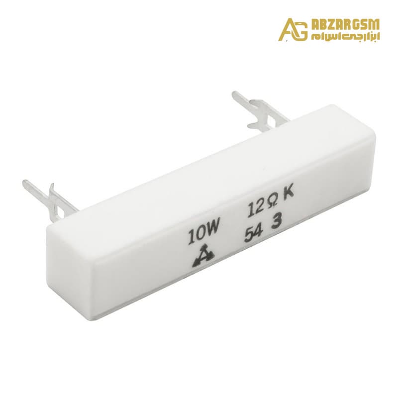 مقاومت آجری 12 اهم 10W مارک Matsushita Panasonic پکیج CPR10