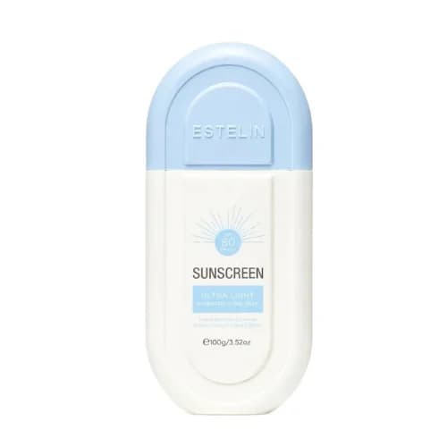 ضد افتاب بی رنگ استیلن آبی SPF 90 مدل الترا لایت آبرسان حجم 100 میلی لیتر