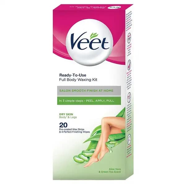 نوار موبر ویت مناسب پوست خشک بسته 20 عددی | Veet Professional Dry Skin Wax Strip 20no