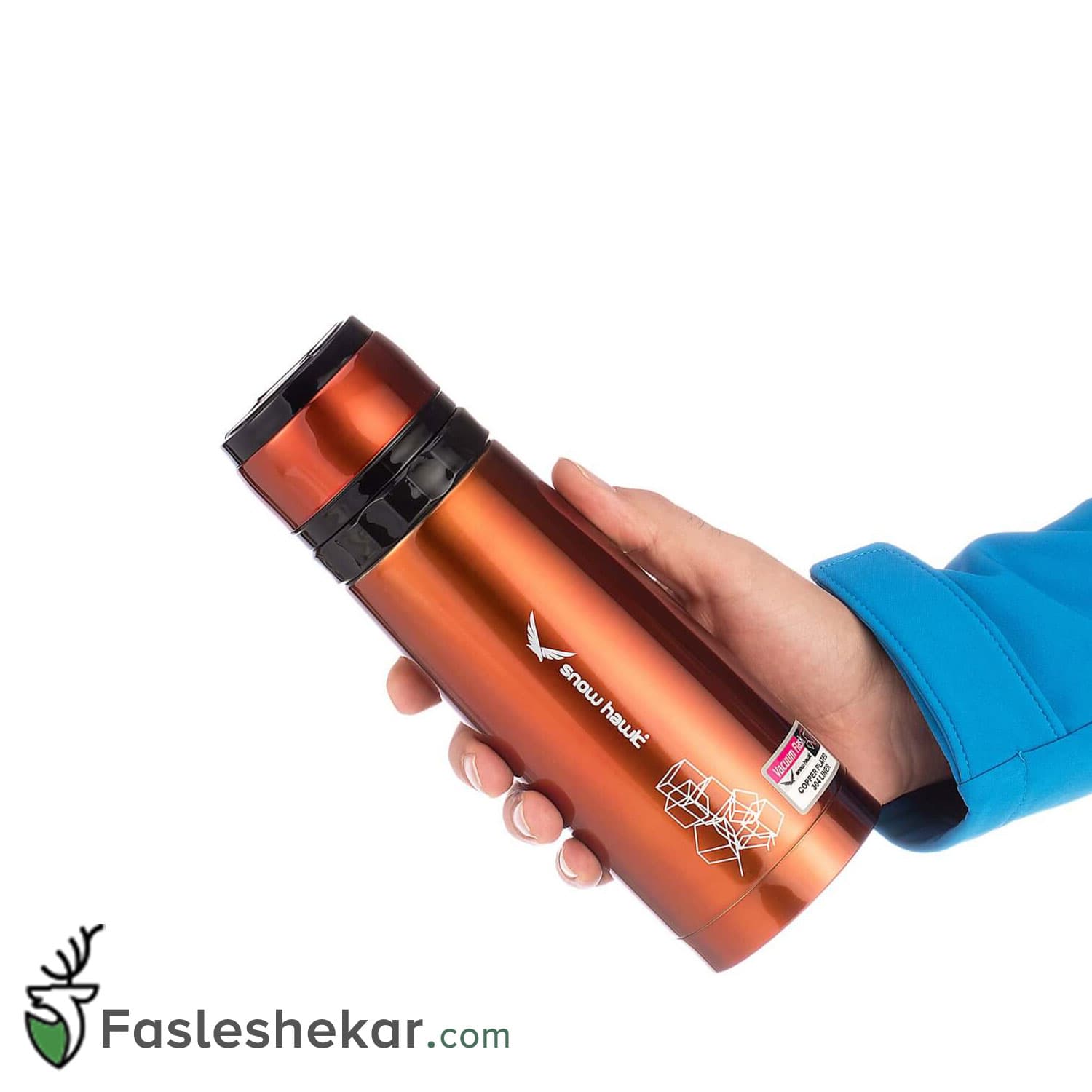 فلاسک اسنوهاک مدل Vacuum Bottle 0.6L — تصویر ۳