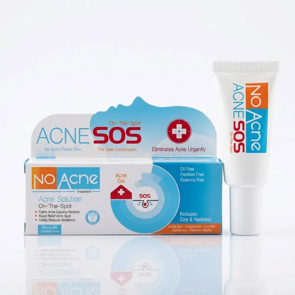 ژل ضدجوش اورژانسی و موضعی نوآکنه (No Acne) مدل SOS حجم ۲۰ میلی‌لیتر