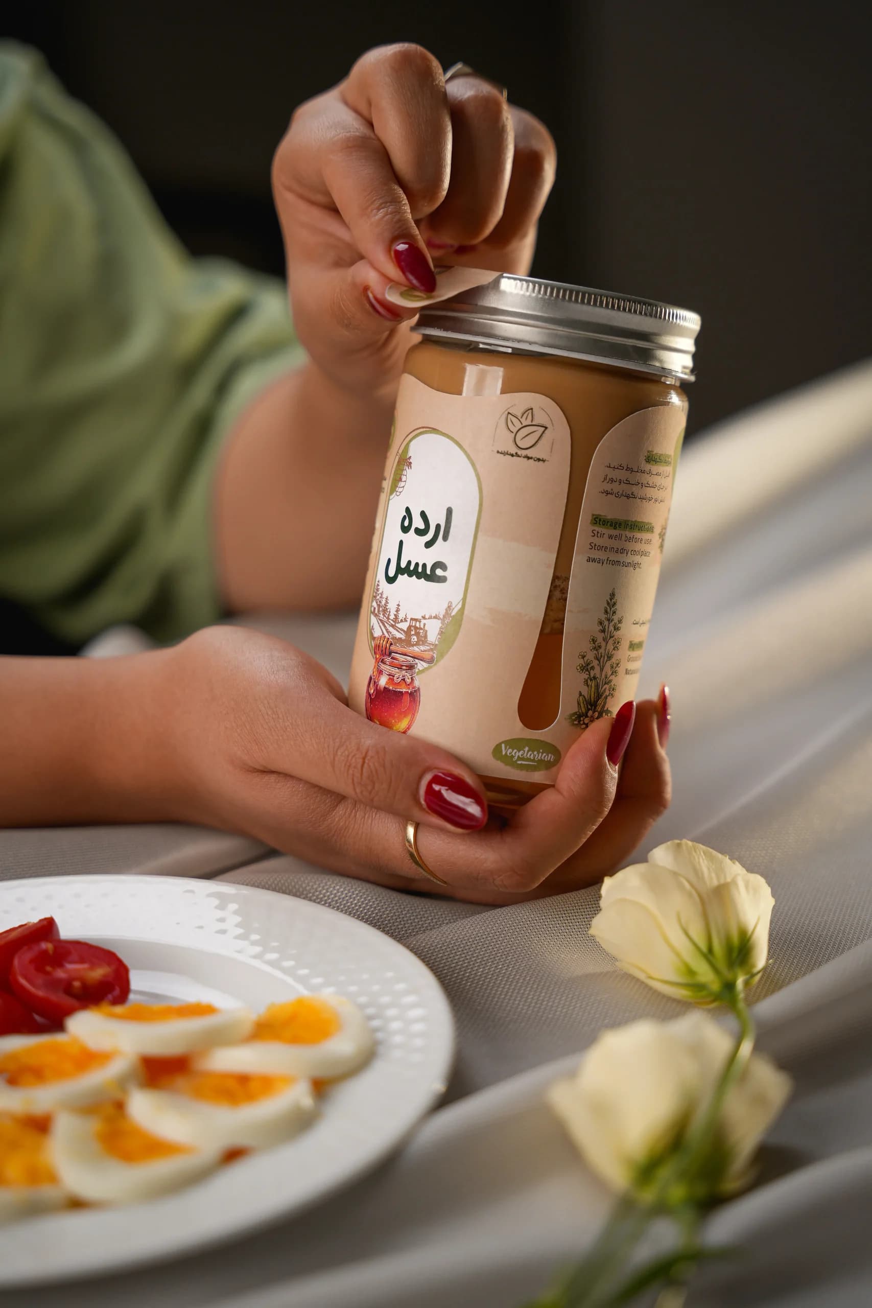 ارده عسل 350 گرم — تصویر ۳