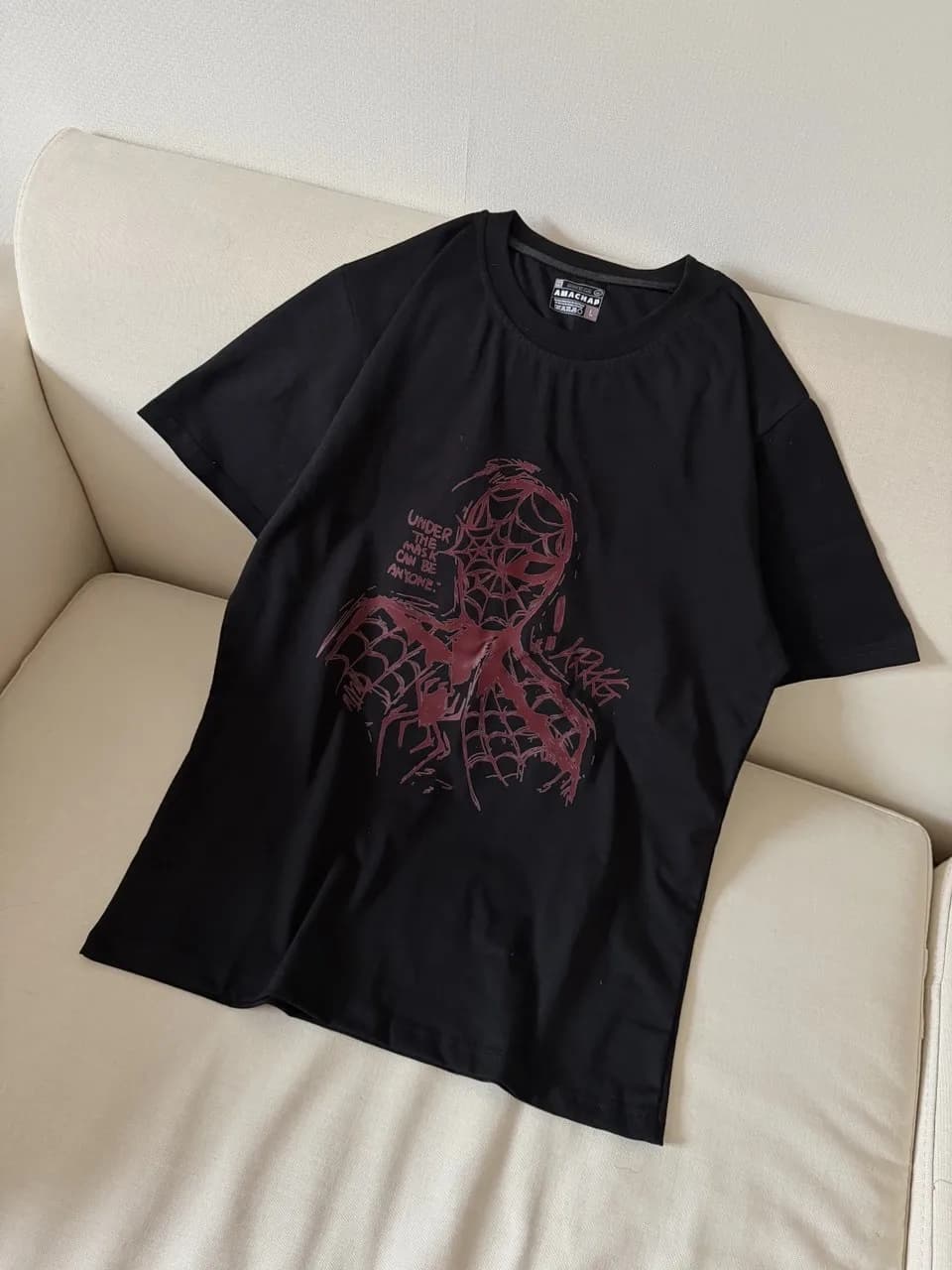 تیشرت اسپایدرمن با طرح گرافیکی قرمز SPIDERMAN