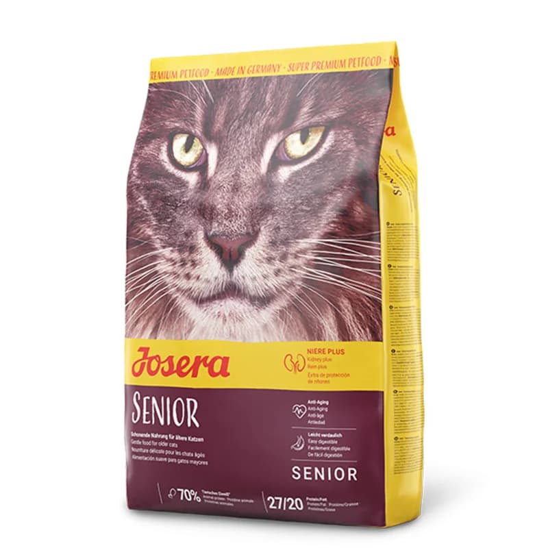 غذای خشک گربه مسن جوسرا Josera Senior وزن 1 کیلوگرم - پیشی هاپو