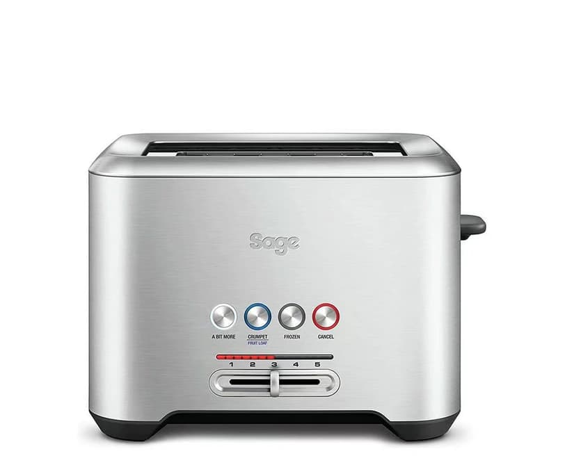 توستر 2 اسلایس سیج مدل Sage BTA720BSS – گارانتی رسمی شرکتی — تصویر ۲