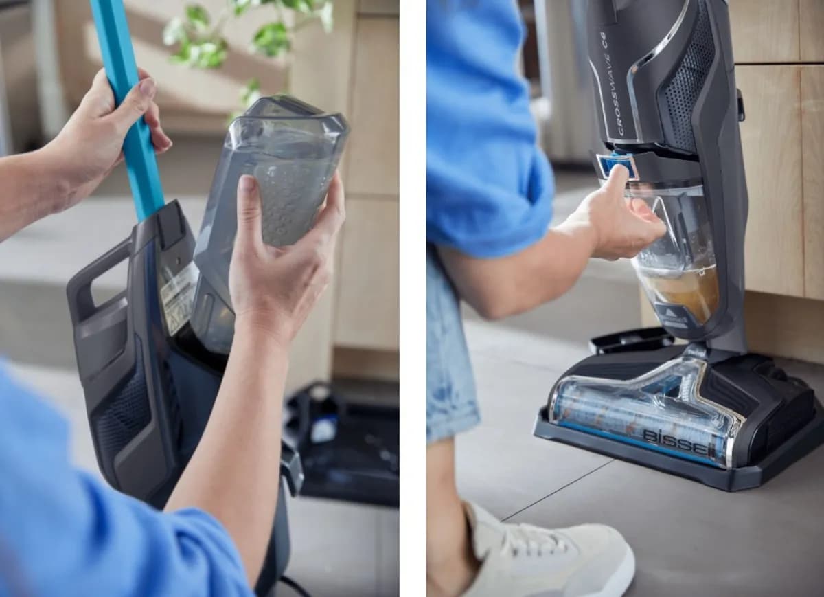 جاروشارژی و زمین شوی بیسل مدل (CROSSWAVE C6 CORDLESS (3566E – گارانتی شرکتی بیسل ایرانیان — تصویر ۵