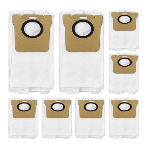 پاکت 8 عددی جارو رباتیک مناسب شیائومی دریم مدل های Dust Bags for Dreame L10s Ultra / L10 Ultra/ L20 Ultra, for Xiaomi X10 / X10+ / S10 plus ( ارسال 10 الی 15 روز کاری) — تصویر ۲