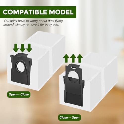 پاکت جارو رباتیک مناسب دریم مدل Dreame X30/X40/X50 Ultra Complete, L10s Pro Ultra Heat/L10s Ultra Gen 2, X40/X50 Master, L40/L50 Ultra, Mova E30 Ultra ( ارسال 10 الی 15 روز کاری) — تصویر ۷