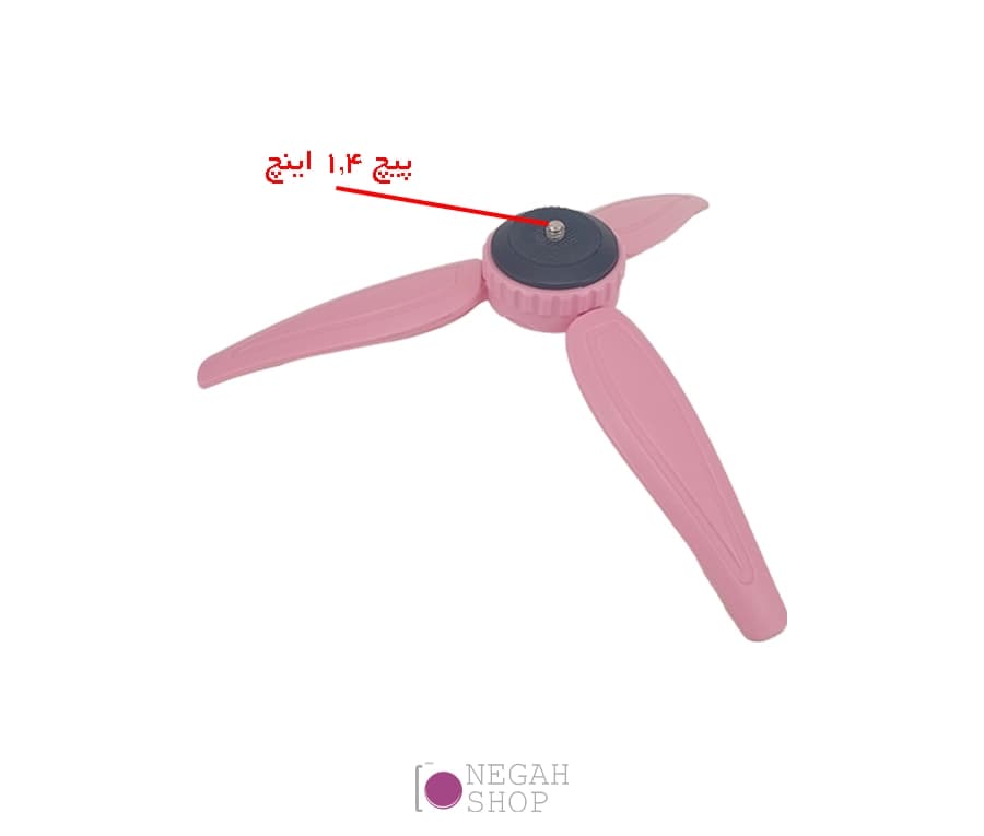 سه‌پایه رومیزی Beike Q166P برای موبایل و دوربین کامپکت — تصویر ۶