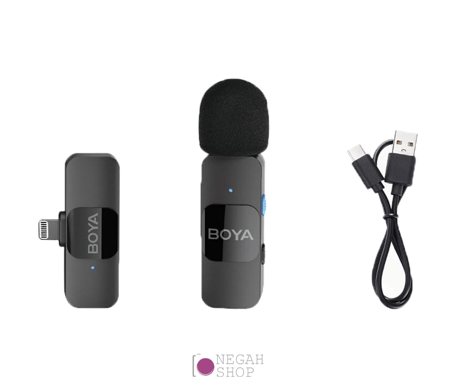 میکروفون بی سیم Boya BY-V1 Lightning — تصویر ۴