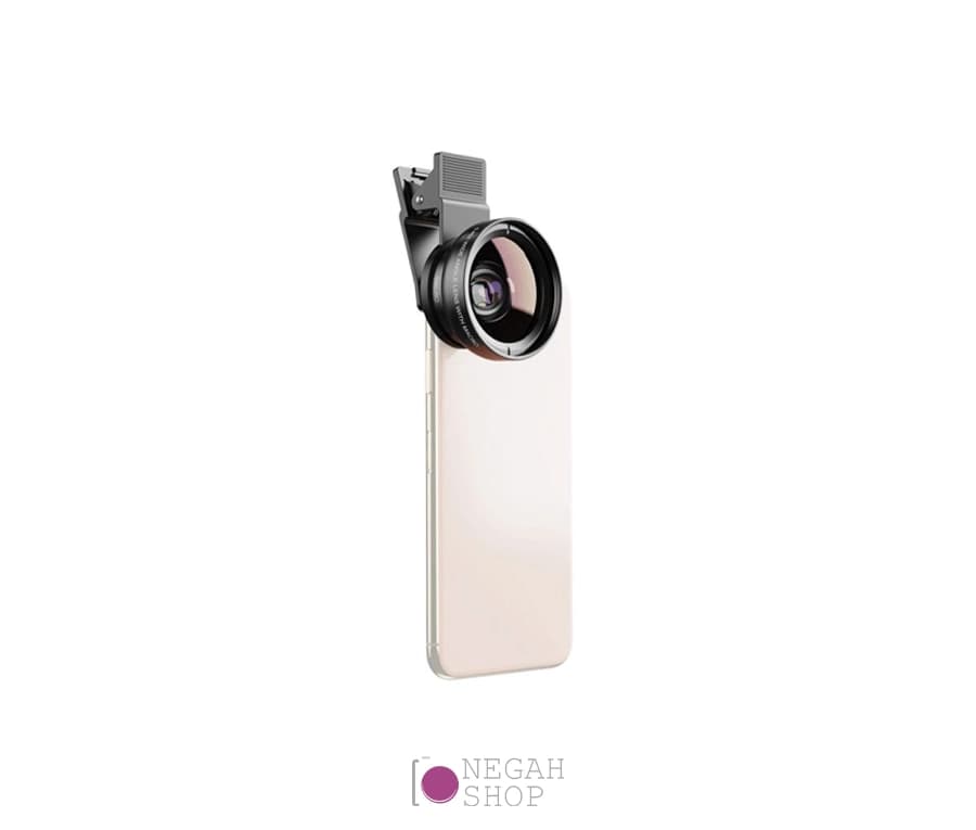 لنز گوشی موبایل واید و ماکرو برند اپکسل Apexel APL-0.45WM اصلی — تصویر ۶