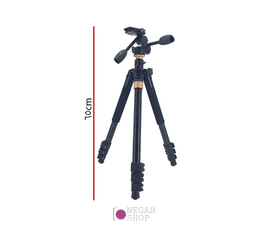 سه پایه دوربین عکاسی تی شو Beike Pro Q800 — تصویر ۲