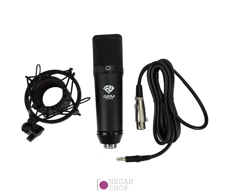 میکروفون کاندنسر Gem Audio GA-800 به همراه کارت صدا V8 Plus — تصویر ۴