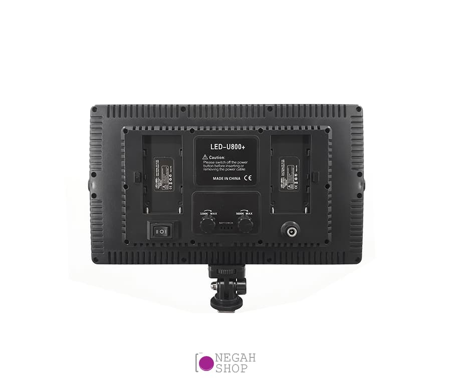 نور عکاسی و تصویربرداری +King Power LED-U800 با باتری و آداپتور — تصویر ۷