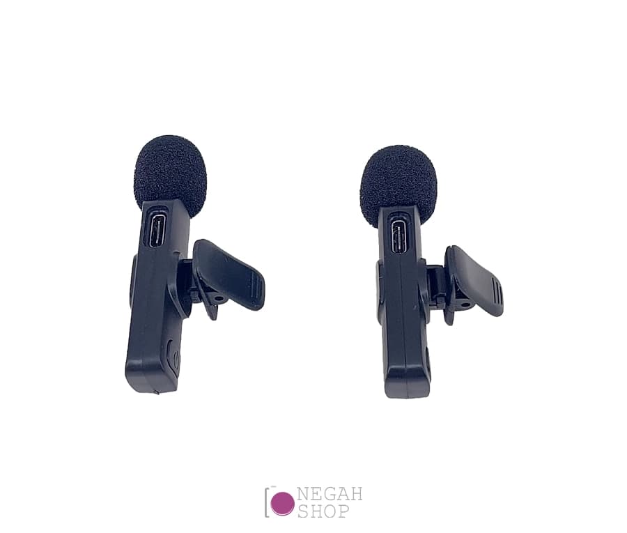 میکروفون بی سیم K9 دو کاناله — تصویر ۲