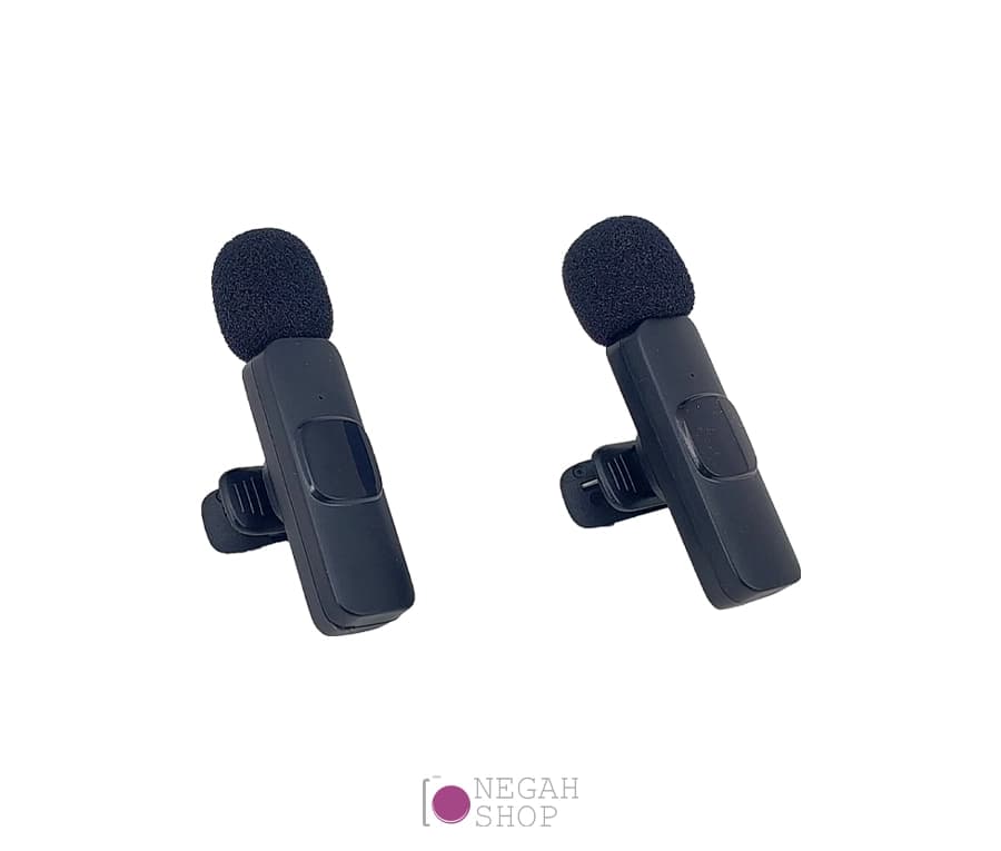 میکروفون بی سیم K9 دو کاناله — تصویر ۳