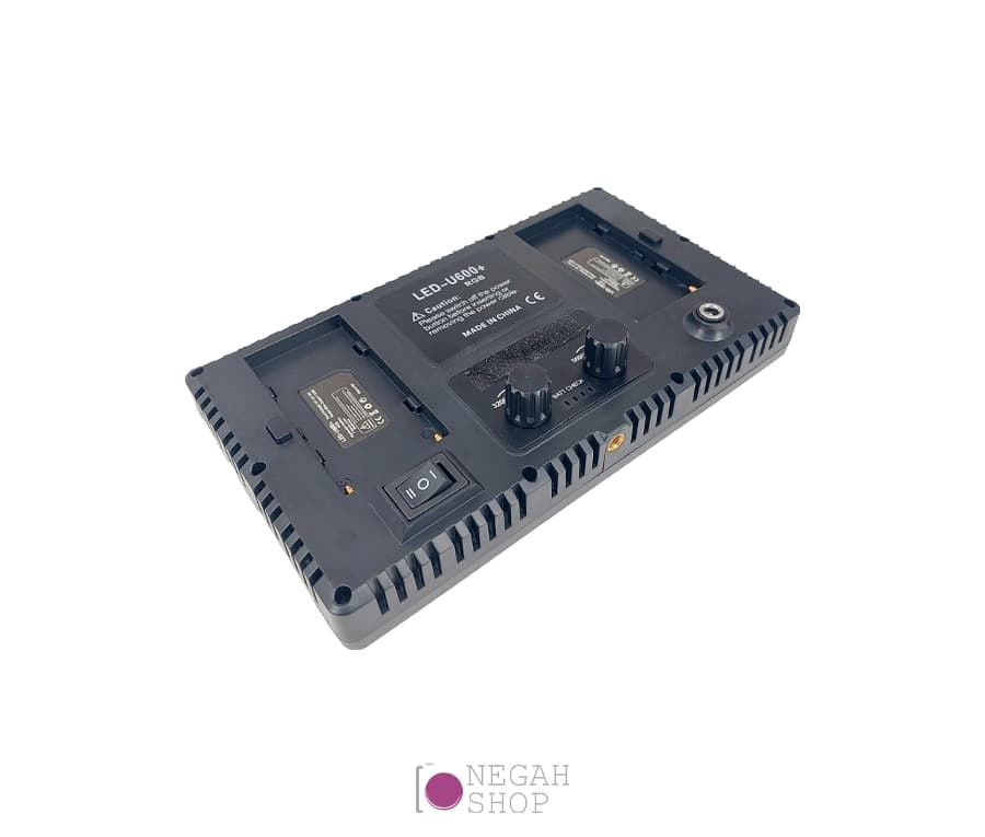 نور عکاسی و تصویربرداری King Power U600+ RGB همراه با باتری و آداپتور — تصویر ۶
