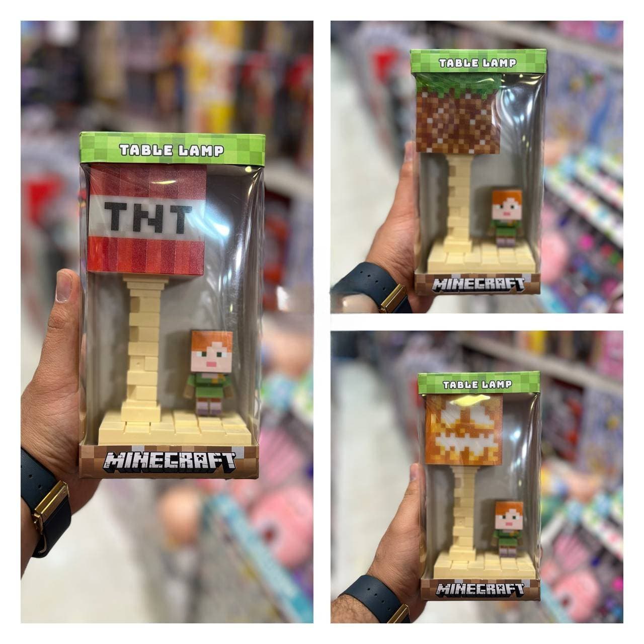 چراغ خواب شارژی کودک طرح کرومی و ماینکرافت مدل 657/1 و 666 — تصویر ۳