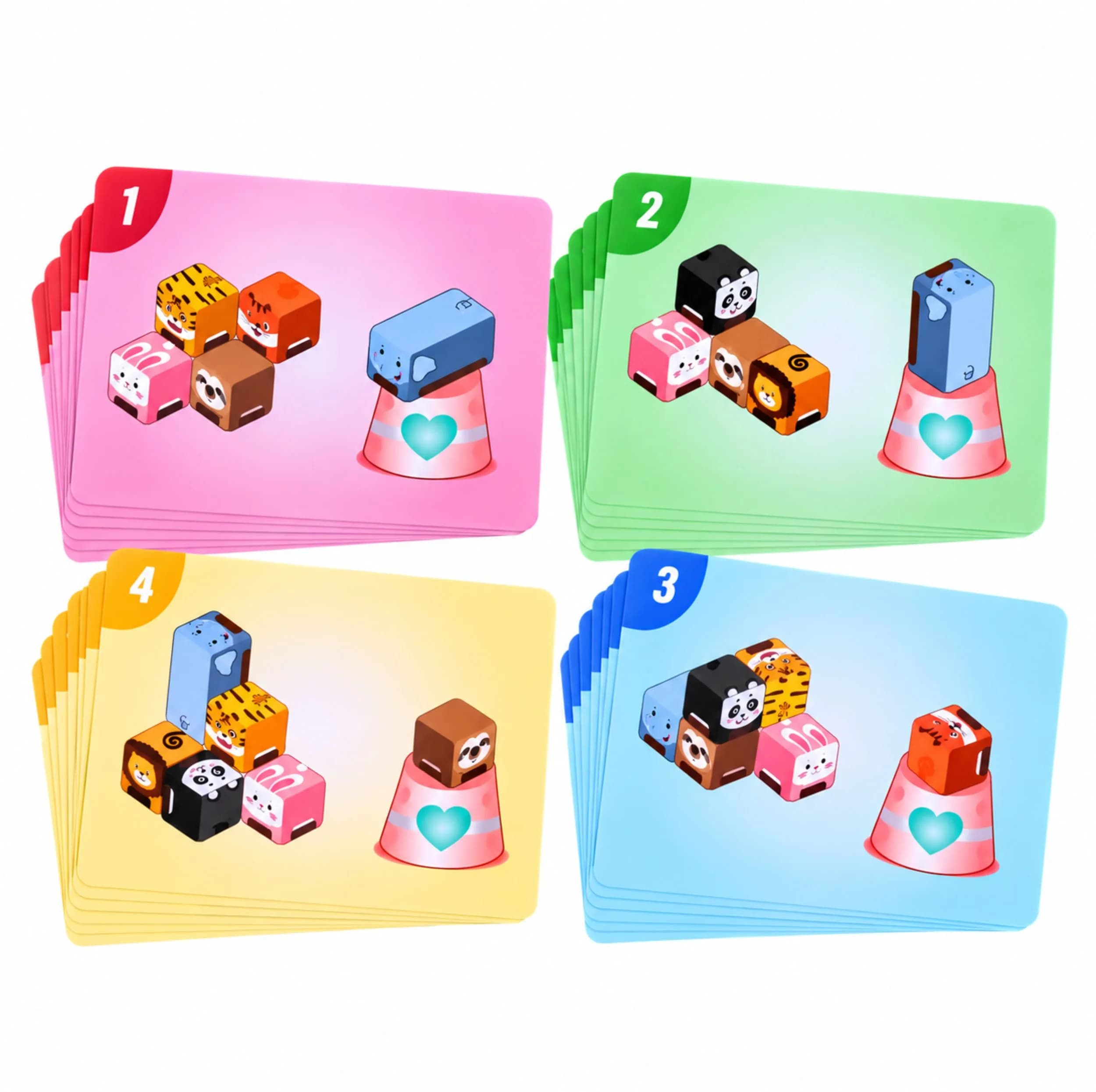 بازی فکری مدل پازل باغ وحش سه بعدی کد 144487 — تصویر ۳