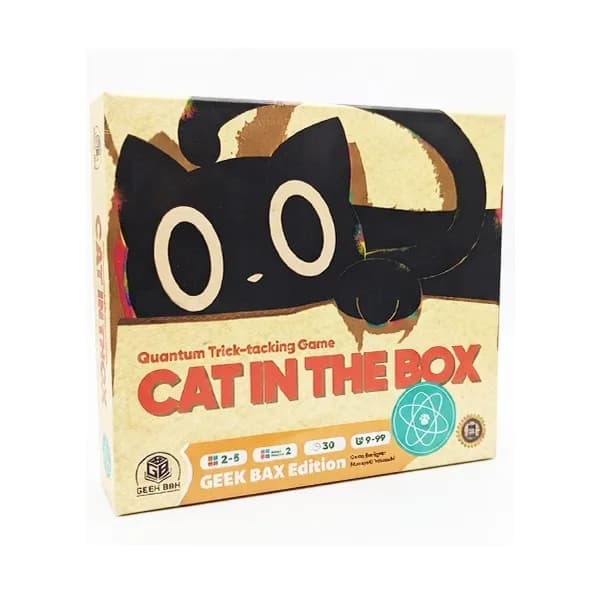 بازی فکری مدل گربه جعبه پوش طرح cat in the box