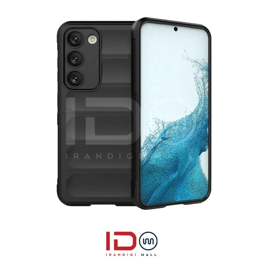 قاب سیلیکونی گوشی سامسونگ SAMSUNG GALAXY S23 مدل Magic Shield رنگ آبی تیره — تصویر ۲