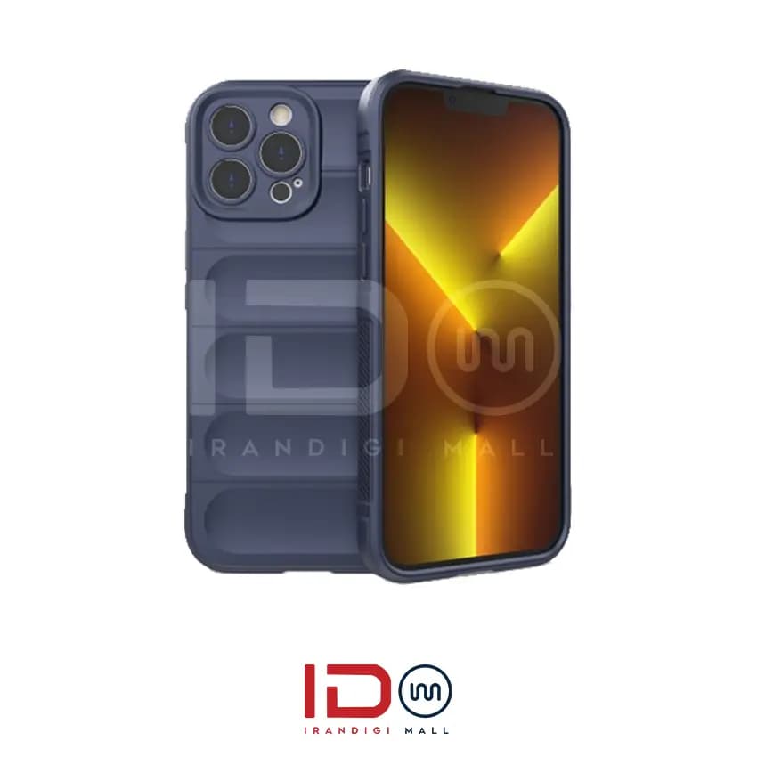 قاب سیلیکونی گوشی اپل IPHONE 14 PRO MAX مدل Magic Shield مشکی — تصویر ۲