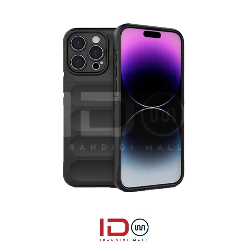 قاب سیلیکونی گوشی اپل IPHONE 14 PRO MAX مدل Magic Shield مشکی