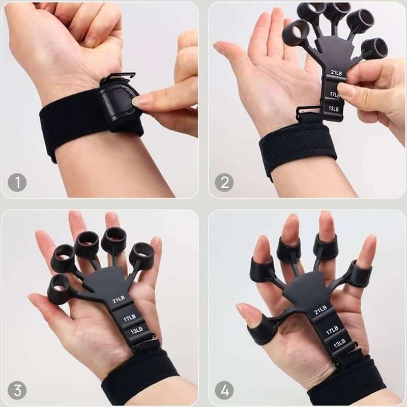 کش تقویت انگشت و ساعد گریپستر کد L342 — تصویر ۳