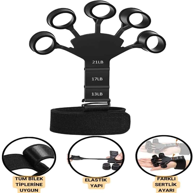 کش تقویت انگشت و ساعد گریپستر کد L342 — تصویر ۲
