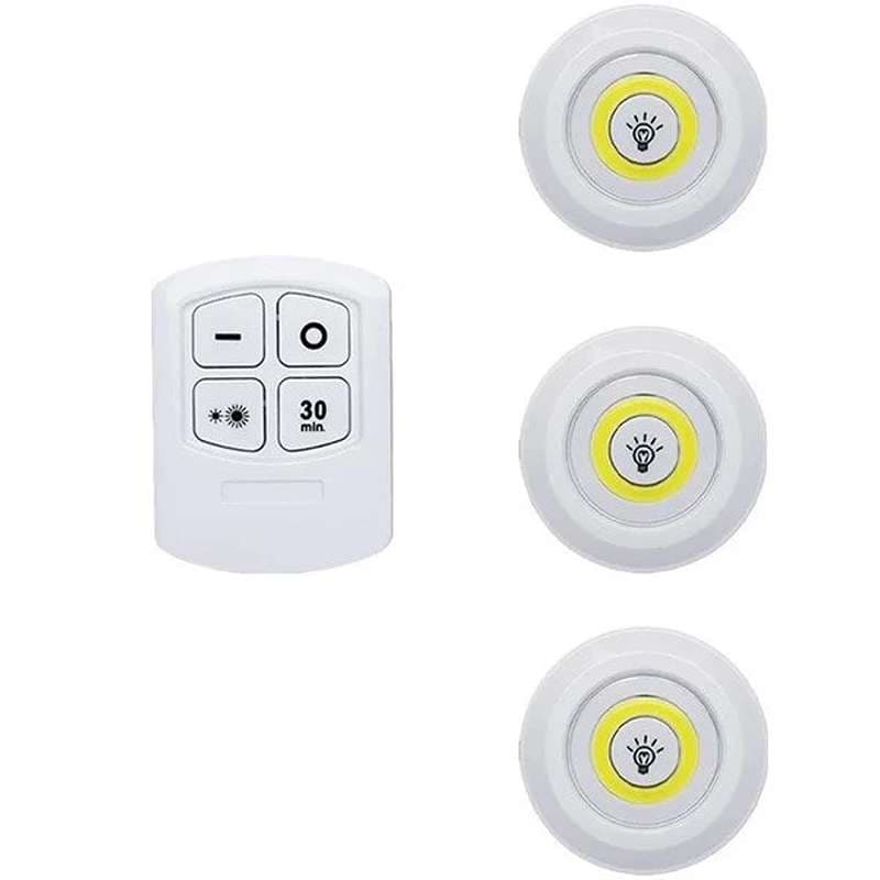 چراغ اضطراری سقفی مدل ریموت دار 3in1 مجموعه 3 عددی کد L413