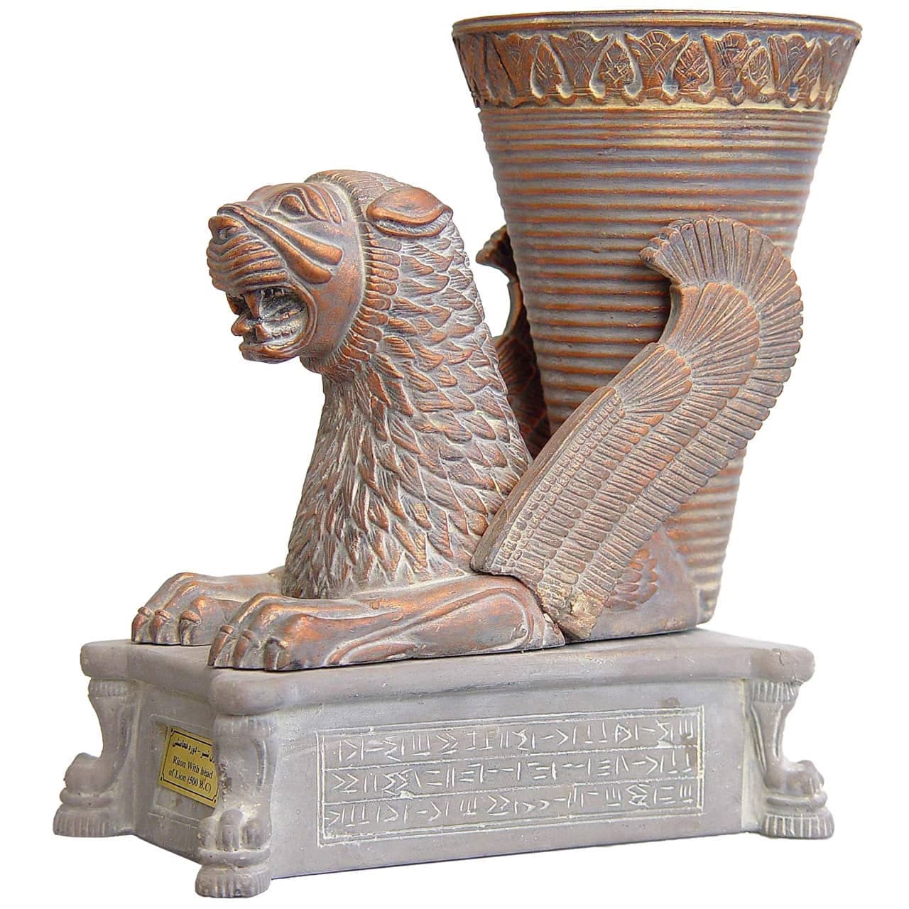 مجسمه ریتون شیر کد MO1380 سایز بزرگ