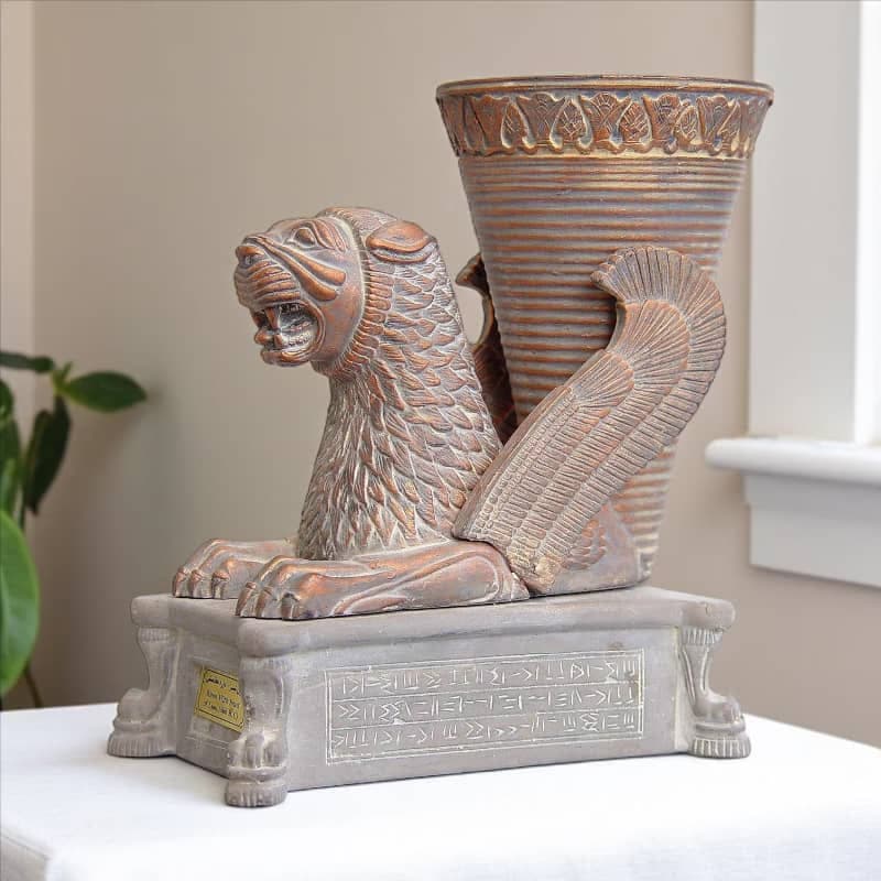 مجسمه ریتون شیر کد MO1380 سایز بزرگ — تصویر ۶