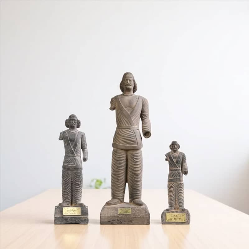 مجسمه تندیس شاهزاده اشکانی شمی کد MO1370 سایز کوچک — تصویر ۷