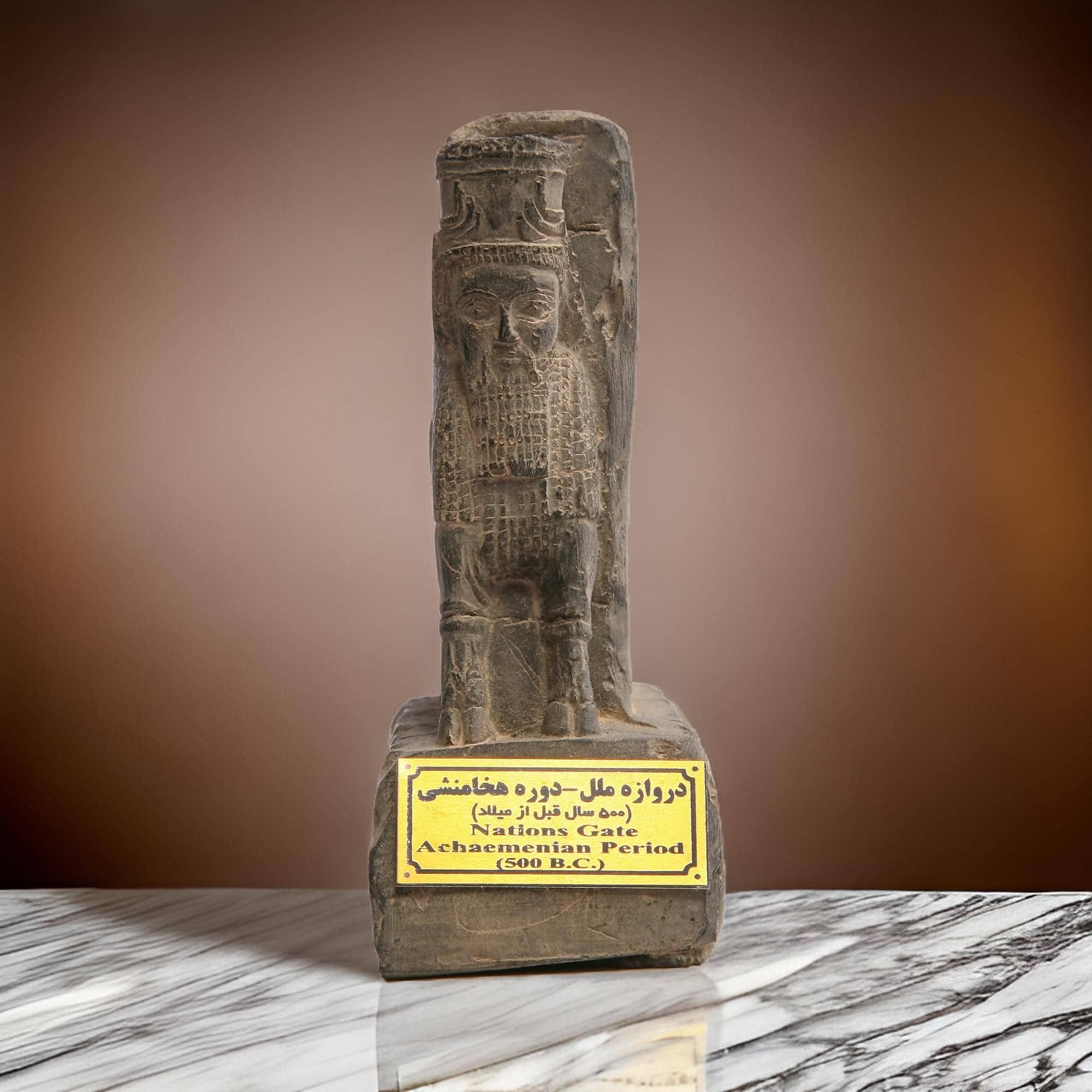 مجسمه دروازه ملل شیر کد MO1240 سایز کوچک — تصویر ۶