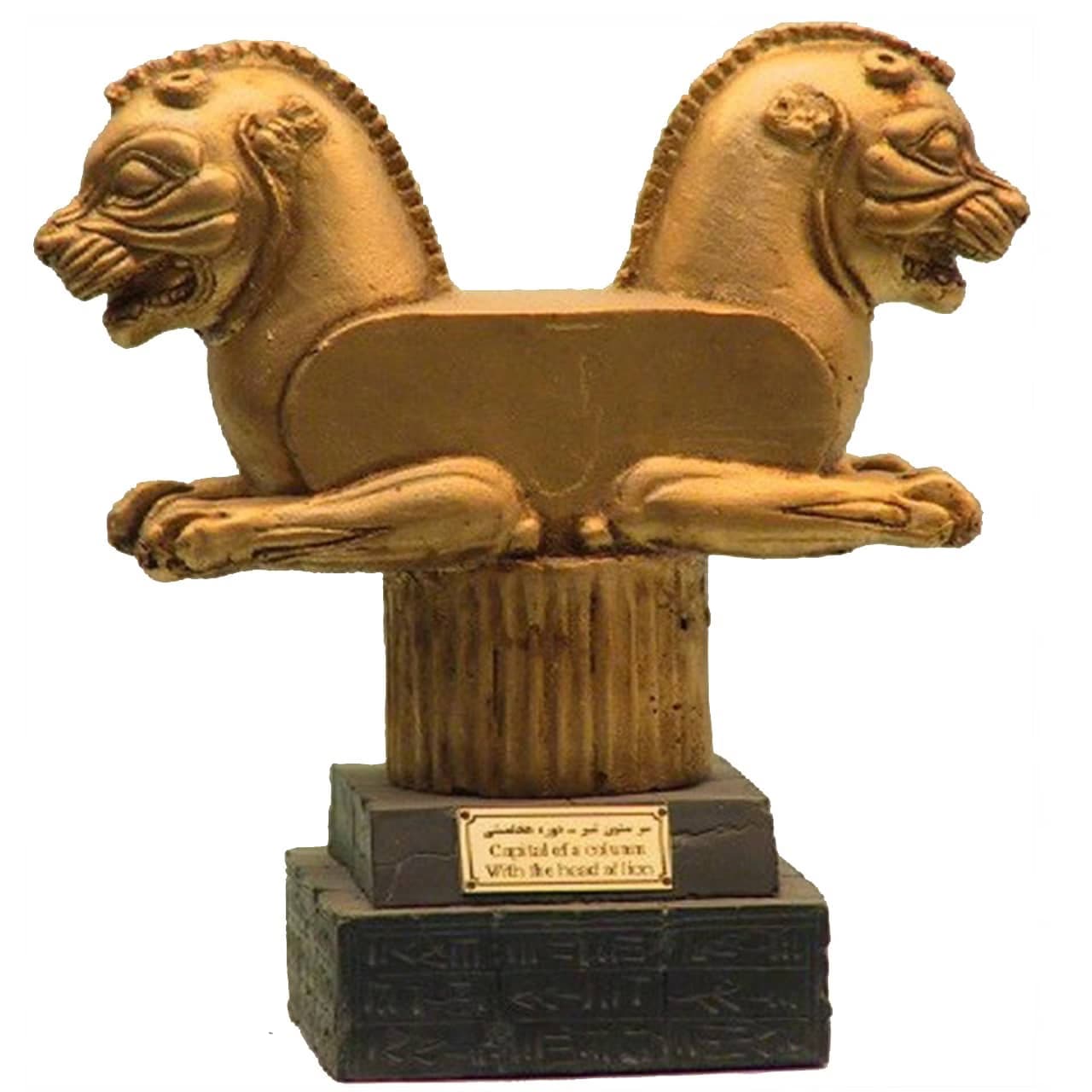مجسمه سر ستون شیر غرنده کد MO210 — تصویر ۲