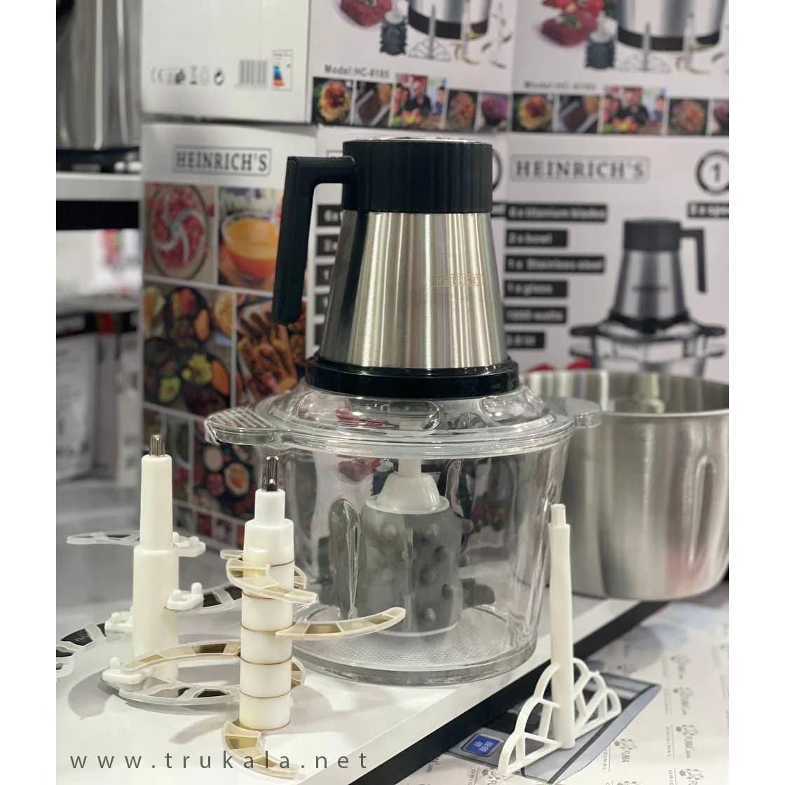 خردکن 2 کاسه هنریچ مدل HC-6185 — تصویر ۳